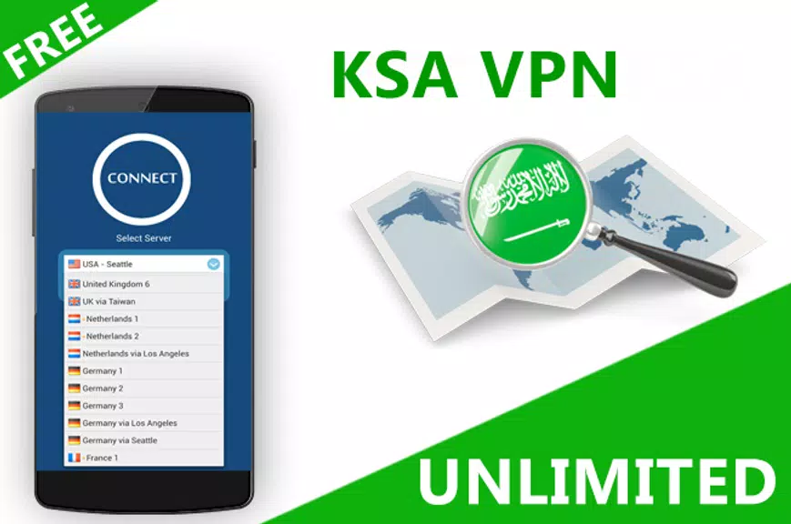 KSA VPN - Free & Unlimited Screenshot 2