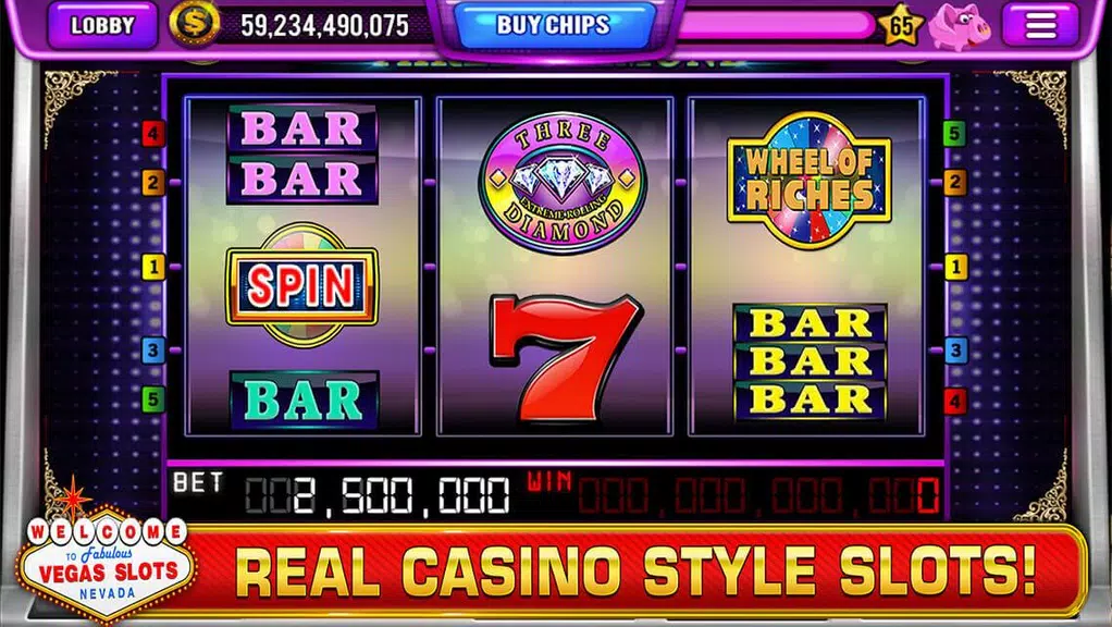 Vegas Slots - Play Las Vegas Casino Slot Machines! Screenshot 3