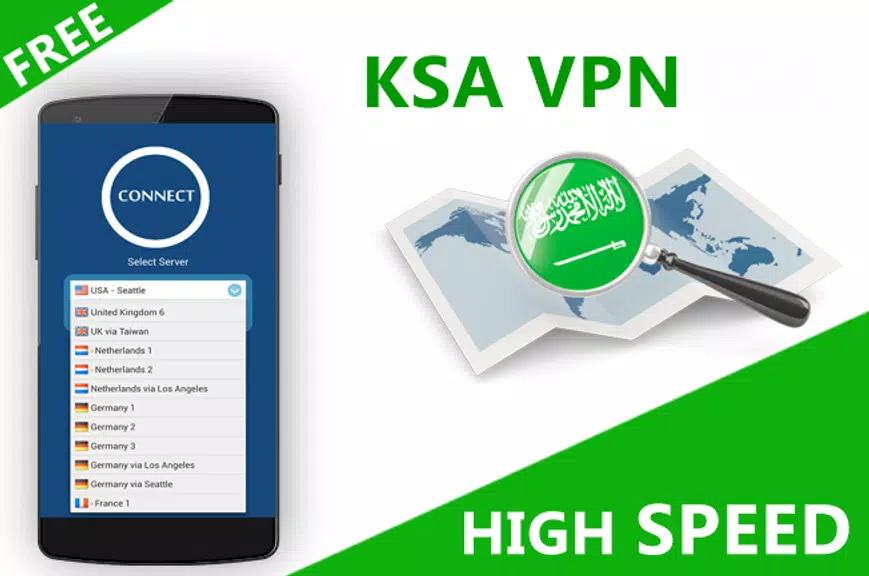 KSA VPN - Free & Unlimited Screenshot 3