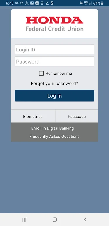 Honda FCU Mobile Screenshot 1