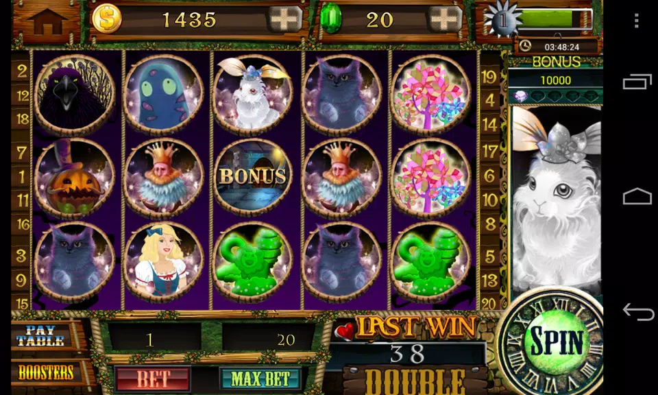 Alice in Magic World - Slots - Free Vegas Casino Screenshot 1