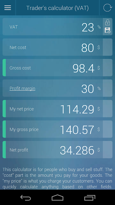 Percentage Calculator Screenshot 3