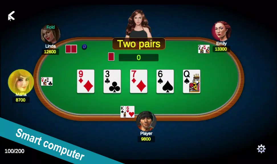 Poker Offline: Texas with Girl Screenshot 3