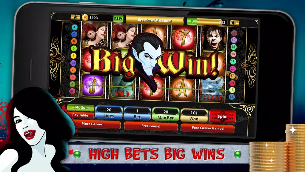 Vampire Blood Slots - FREE Screenshot 3