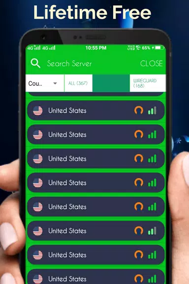 USA VPN - Unlimited Free Proxy and Turbo USA VPN Screenshot 3