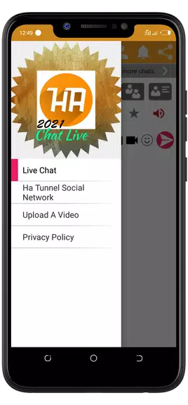 Ha Tunnel Plus Live Chat: VPN Settings and Help Screenshot 1