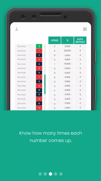 Roulette Tracker - Analysis & Screenshot 3