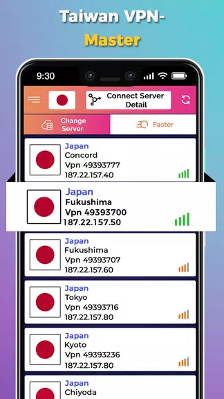 VPN Taiwan Master Screenshot 4