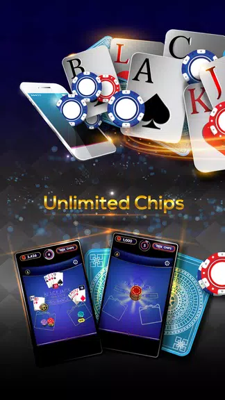 Blackjack Offline Screenshot 1