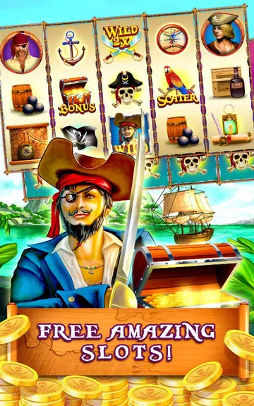 Pirates Treasure Slots Screenshot 1