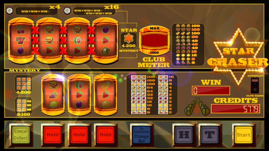 slot machine star chaser Screenshot 2