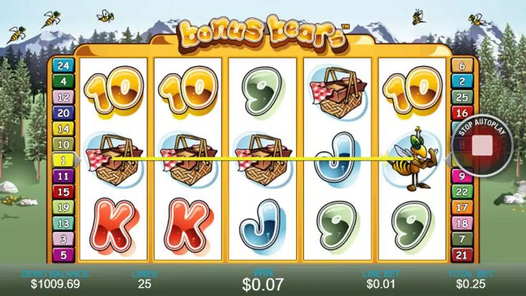 Casino Free Reel Game - BONUS BEAR Screenshot 4