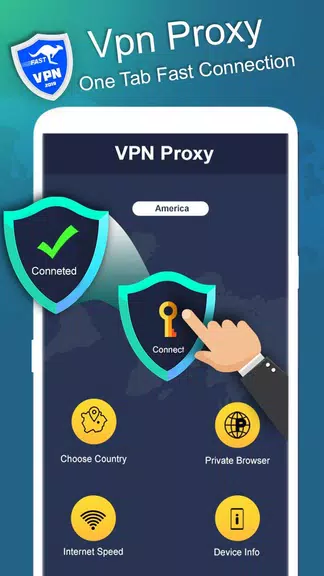 Fast Vpn Proxy Master for Unblock Sites Screenshot 1