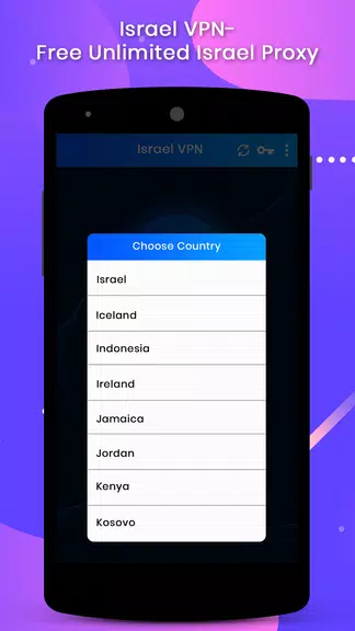 Israel VPN-Free Unlimited Israel Proxy Screenshot 4