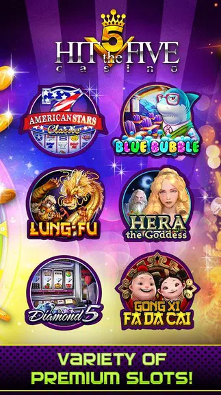 Hit the 5 Casino - Free Slots Screenshot 2