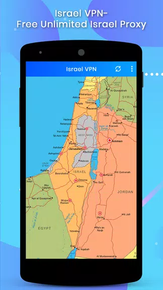 Israel VPN-Free Unlimited Israel Proxy Screenshot 2