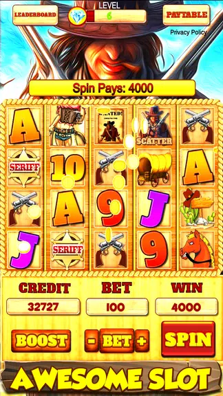 Slot Machine: Wild West Screenshot 2