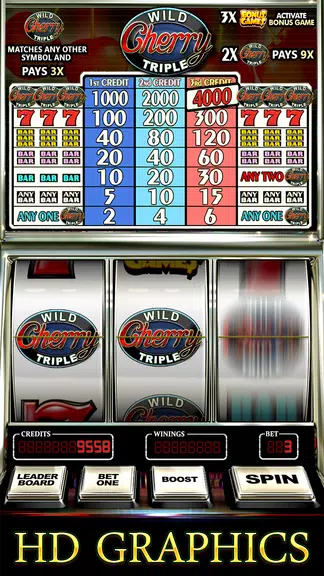 Wild Triple Cherry Slots Free Screenshot 3