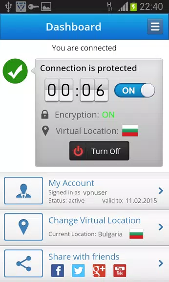 MyVPN VPN client Screenshot 3