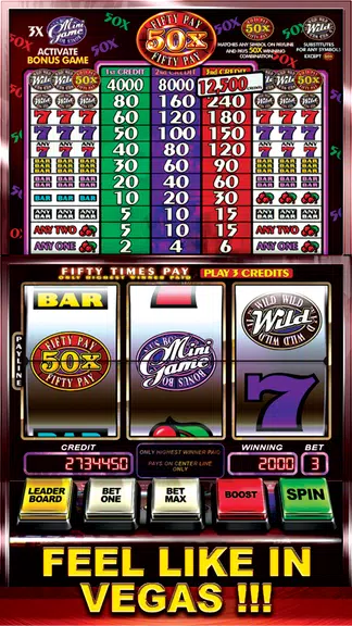 Slot Machine: Double 50X Pay Screenshot 1