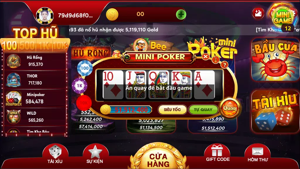 Thần Hũ Club Screenshot 2