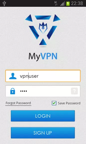 MyVPN VPN client Screenshot 1