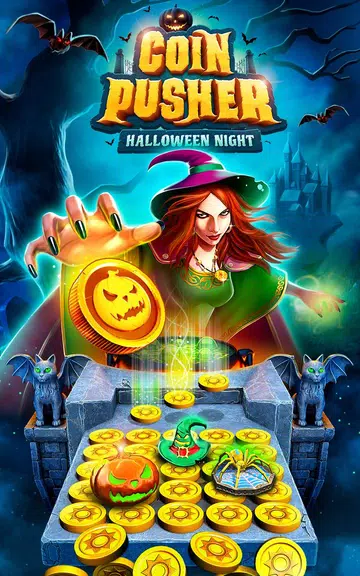 Coin Pusher Halloween Night Screenshot 1