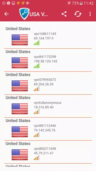 USA VPN FREE PROXY Screenshot 2