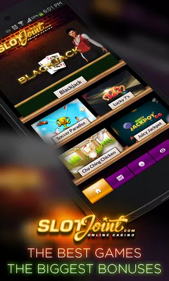 SlotJoint Online Casino Screenshot 1