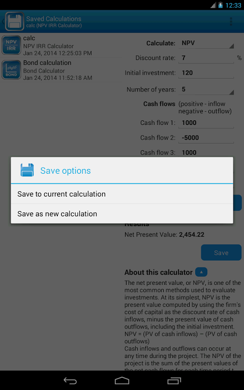 Financial Calculators Screenshot 3