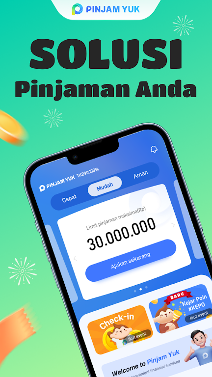 PinjamYuk - Pinjaman Uang Aman Screenshot 1