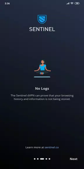 Sentinel Free Decentralized VPN (dVPN) Screenshot 3