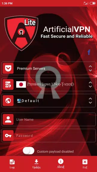 ArtificialVPN New Lite Screenshot 1