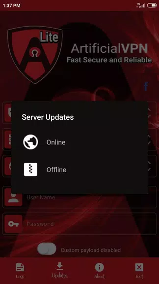 ArtificialVPN New Lite Screenshot 3