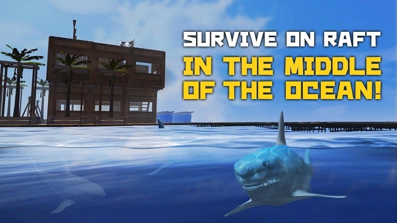 Survival on Raft: Multiplayer Screenshot 2