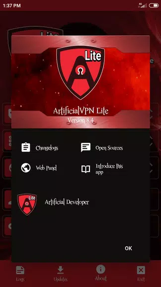 ArtificialVPN New Lite Screenshot 2