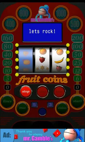 Fruit Coins Slot Machine Free Screenshot 2