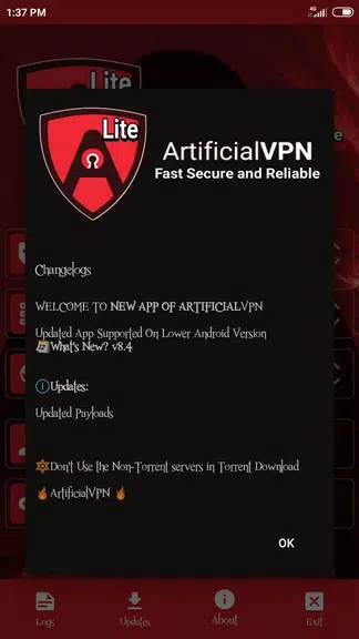 ArtificialVPN New Lite Screenshot 4