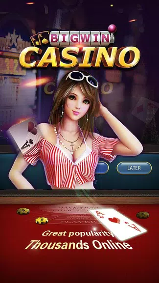 BigWin vegas-Free blackjack 21 Screenshot 1