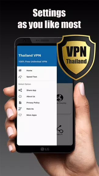 Thailand VPN 2020 – Free Thailand IP VPN Proxy Screenshot 4