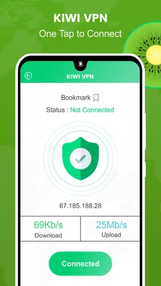 Unlimited Kiwi VPN Free - Secure Proxy & Unblock Screenshot 2