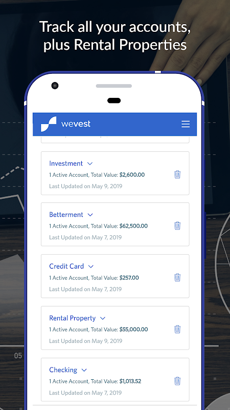 WeVest Financial Planning & Advisor Screenshot 2