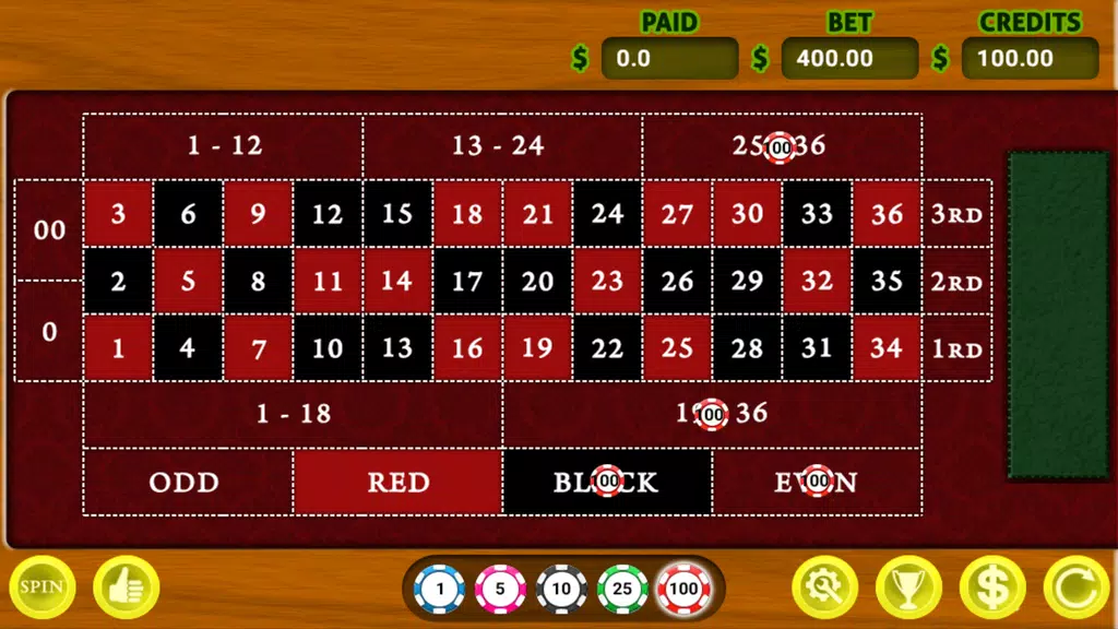 Roulette Vegas 888 Screenshot 3