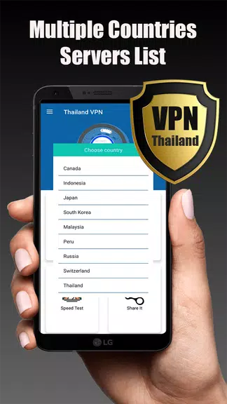 Thailand VPN 2020 – Free Thailand IP VPN Proxy Screenshot 3