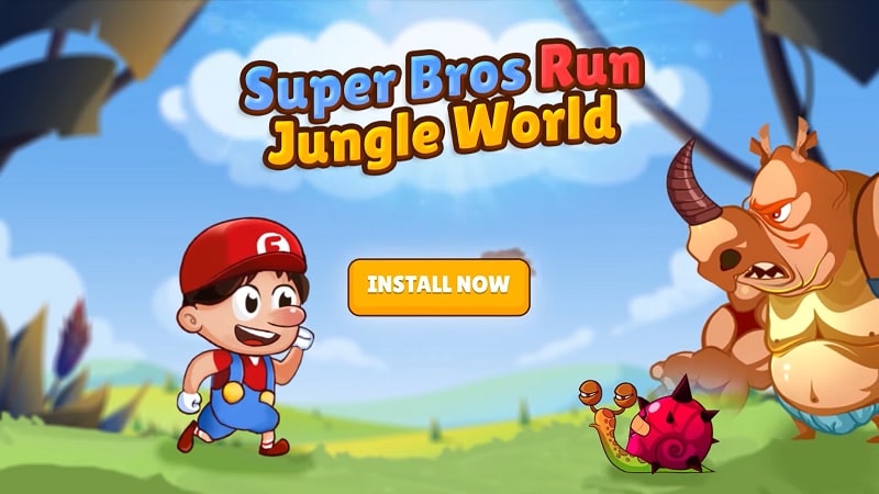 Super Bros Run Screenshot 1