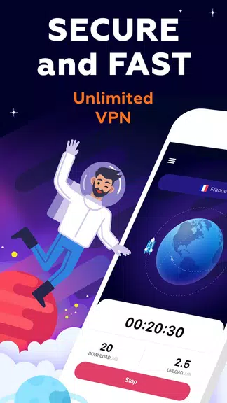 VPN for Android with Proxy Mas Screenshot 1