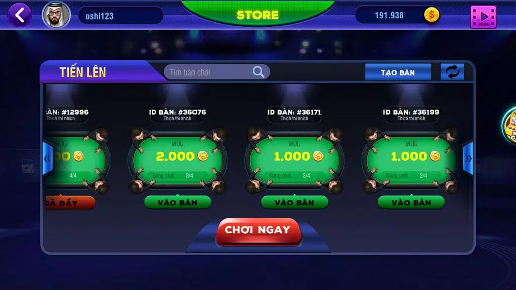 Game Bai 52Fun - Game  danh bai doi thuong Online Screenshot 4