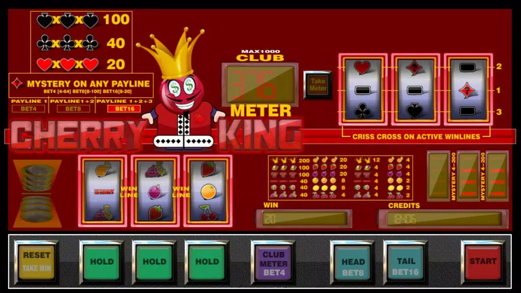 Cherry King slot machine Screenshot 2