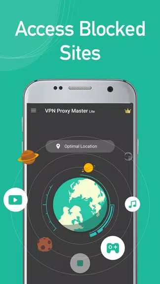 VPN Proxy Master Lite - VPN Free and Secure Screenshot 1