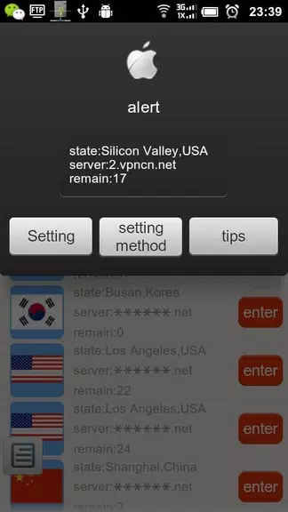 CrossVpn Screenshot 2